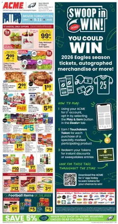 Preview Acme Weekly Ad valid from 09/05/2025