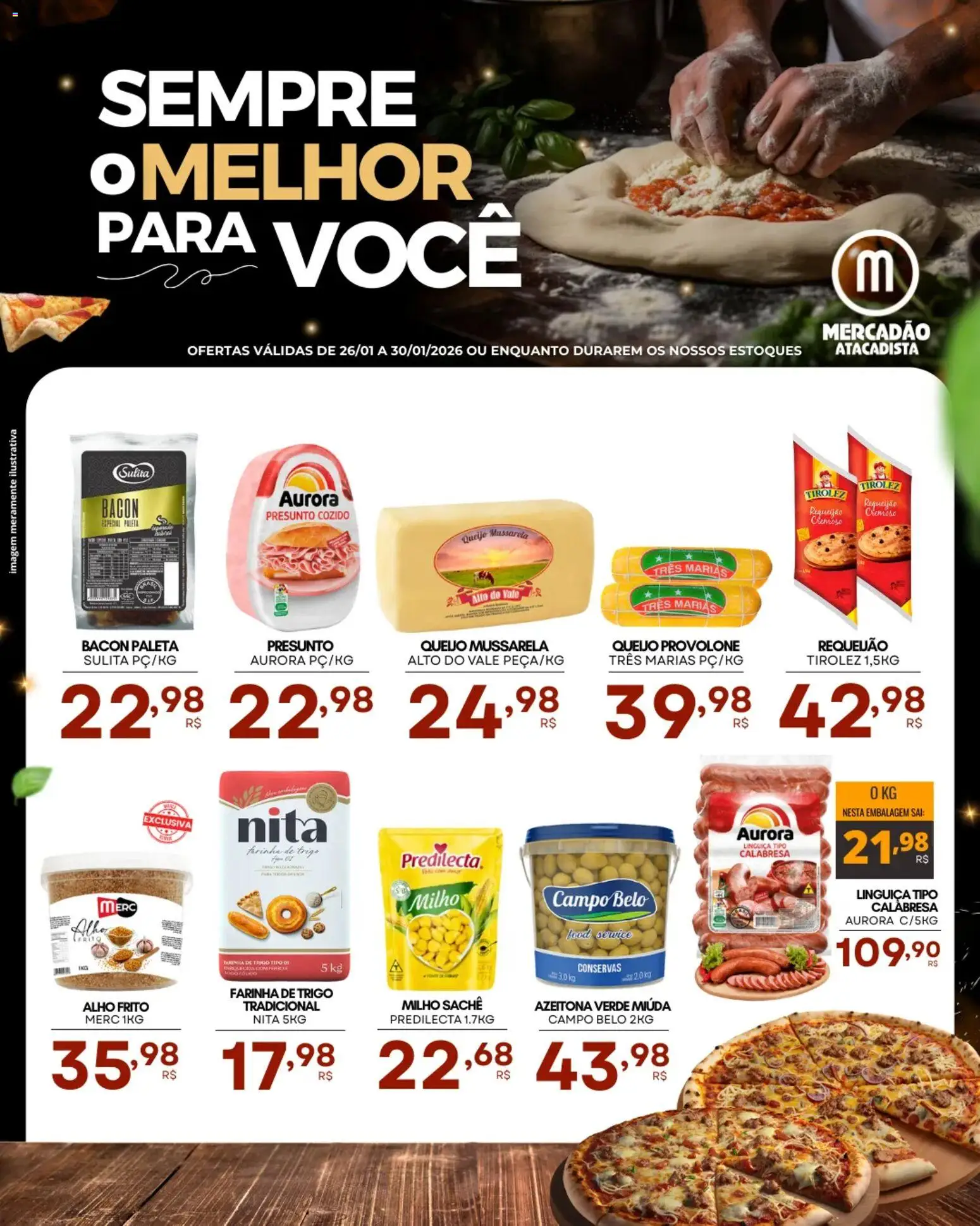 Mercadão Atacadista - Ofertas da semana - página 1- válido a partir de 26/01/2026
