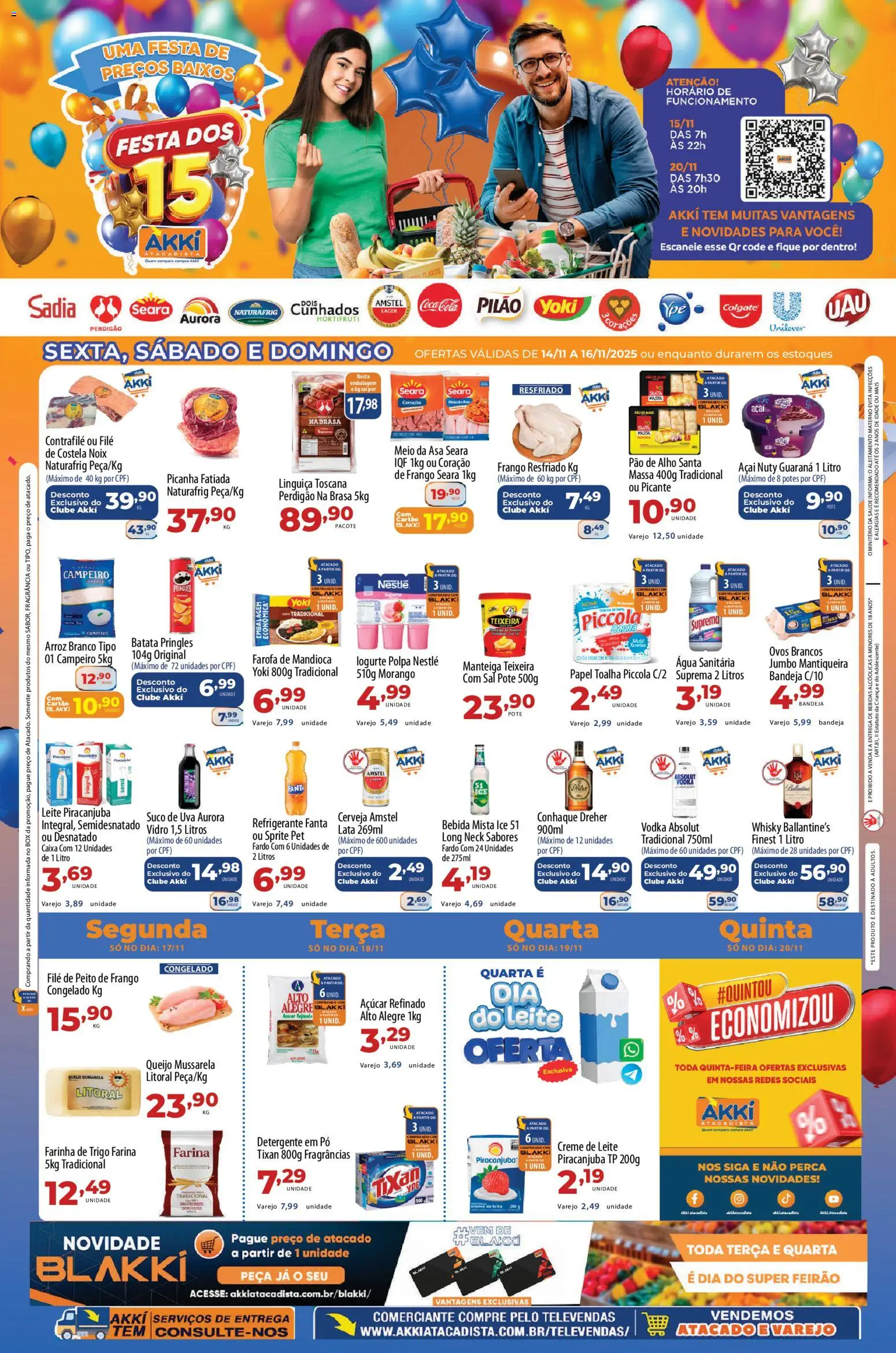 Akki Atacadista - Ofertas da semana - página 1- válido a partir de 14/11/2025
