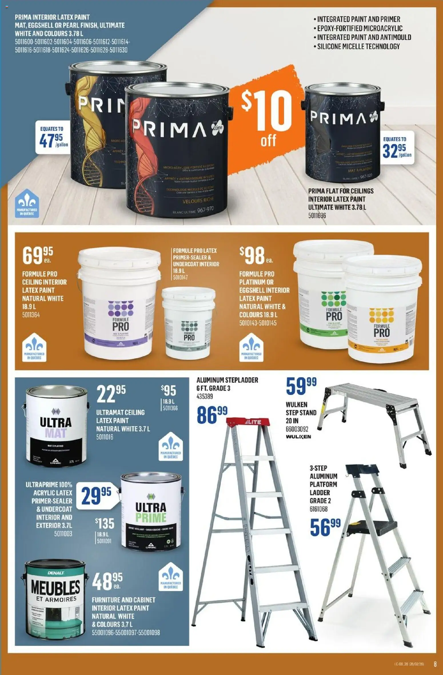 Canac weekly flyer - page 8- valid from Feb 26, 2026