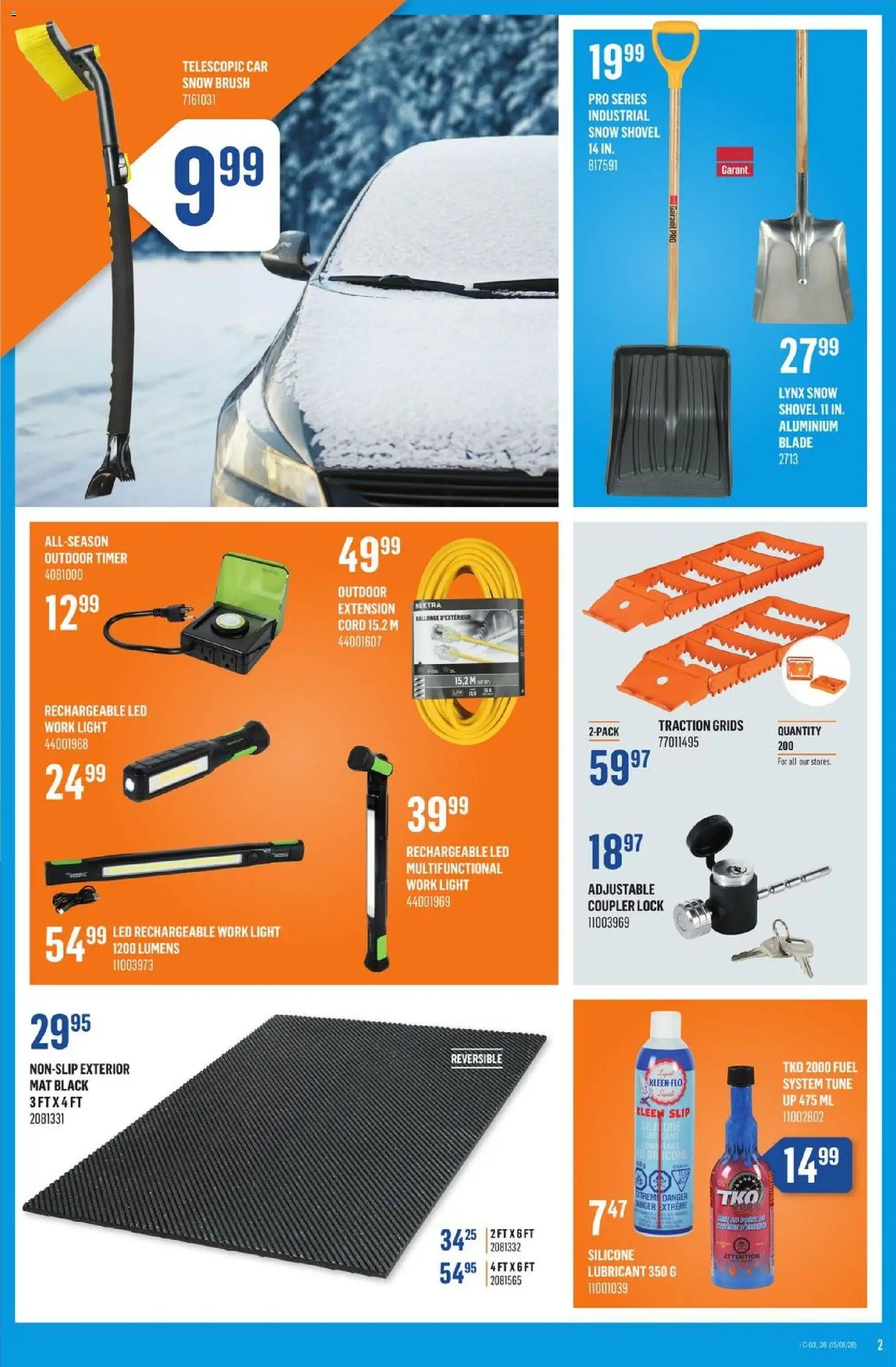 Canac weekly flyer - page 2- valid from Jan 15, 2026