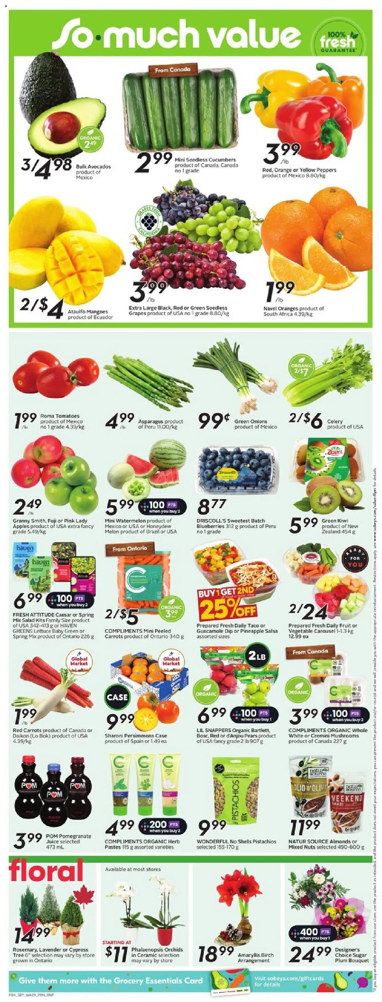 Sobeys weekly flyer / circulaire - page 7- valid from Nov 13, 2025