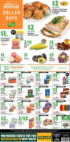 Preview Festival Foods Weekly Ad valid from 08/13/2025