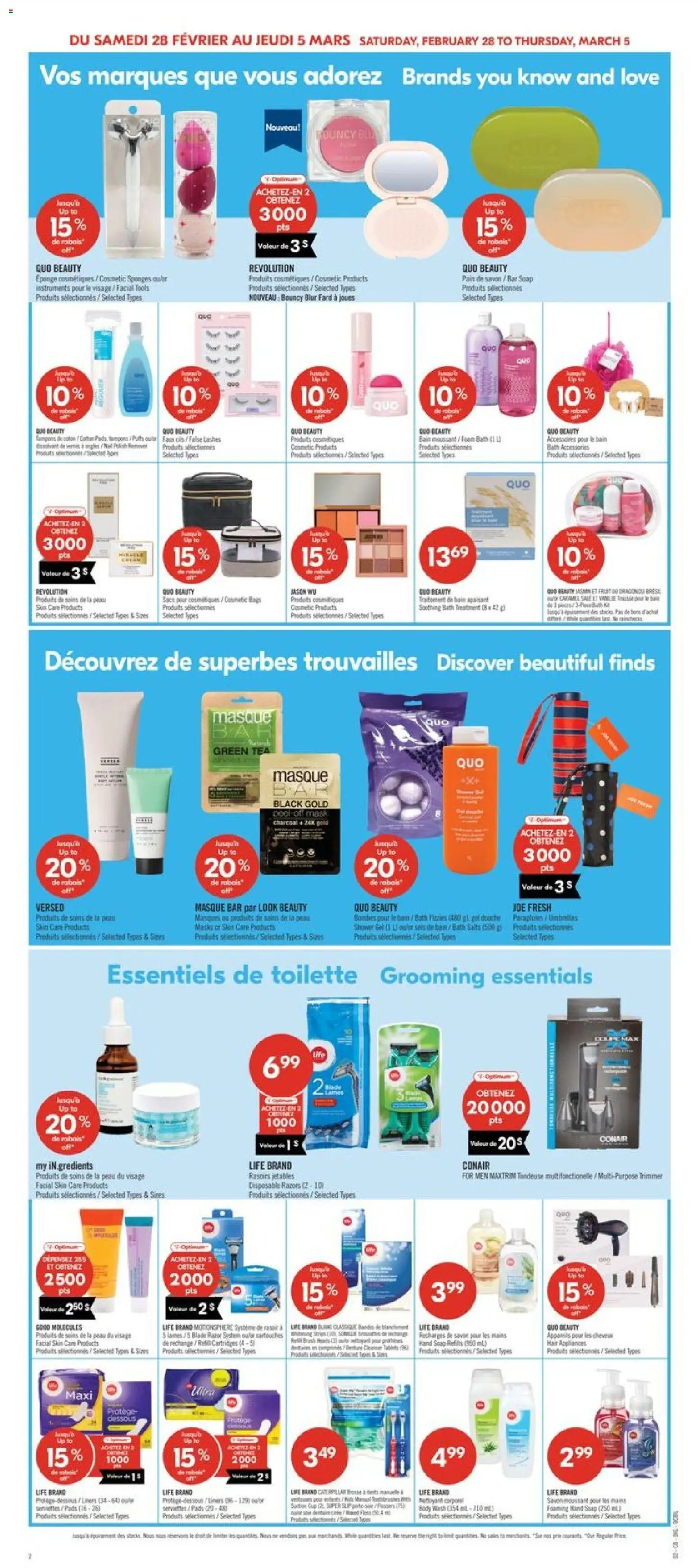 Pharmaprix weekly flyer / circulaire - page 12- valid from Feb 27, 2026