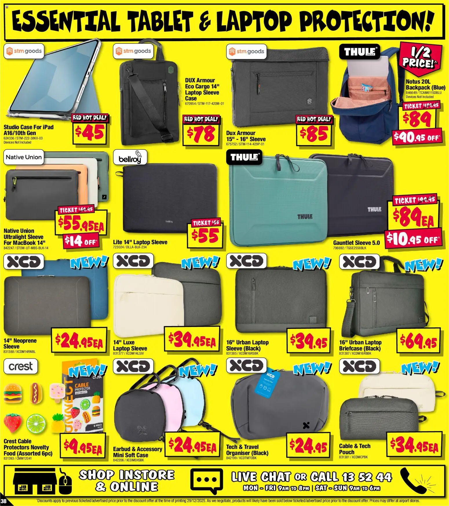 JB Hi-Fi - School time sellout on computers - page 38- valid from 08/01/2026