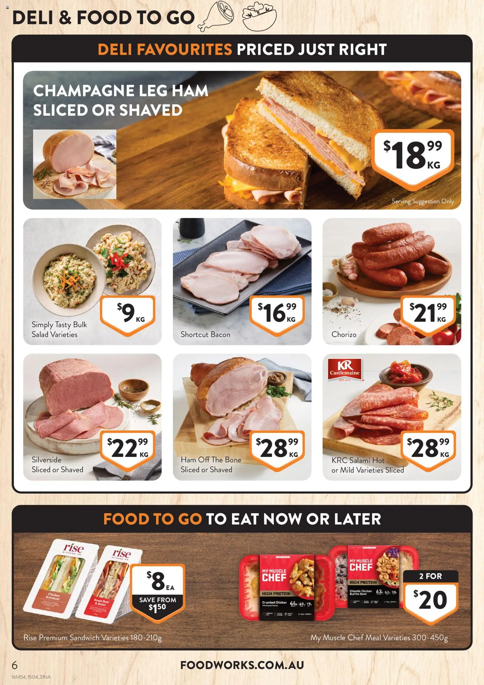 Foodworks catalogue  - page 6- valid from 15/04/2026
