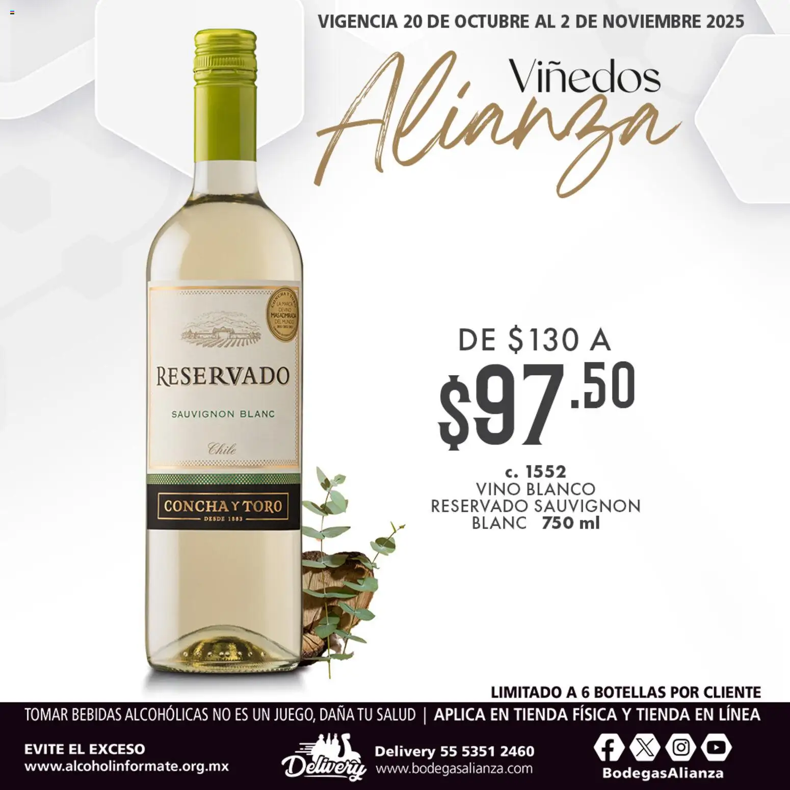 Bodegas Alianza catálogo Viñedos Alianza - página 1- válido desde 20/10/2025