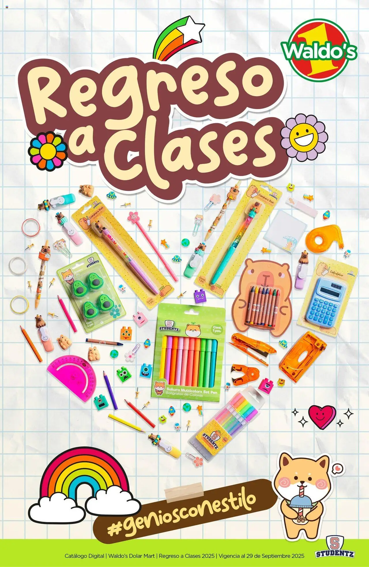 Waldo's - Catálogo Regreso a clases - página 1- válido desde 12/06/2025