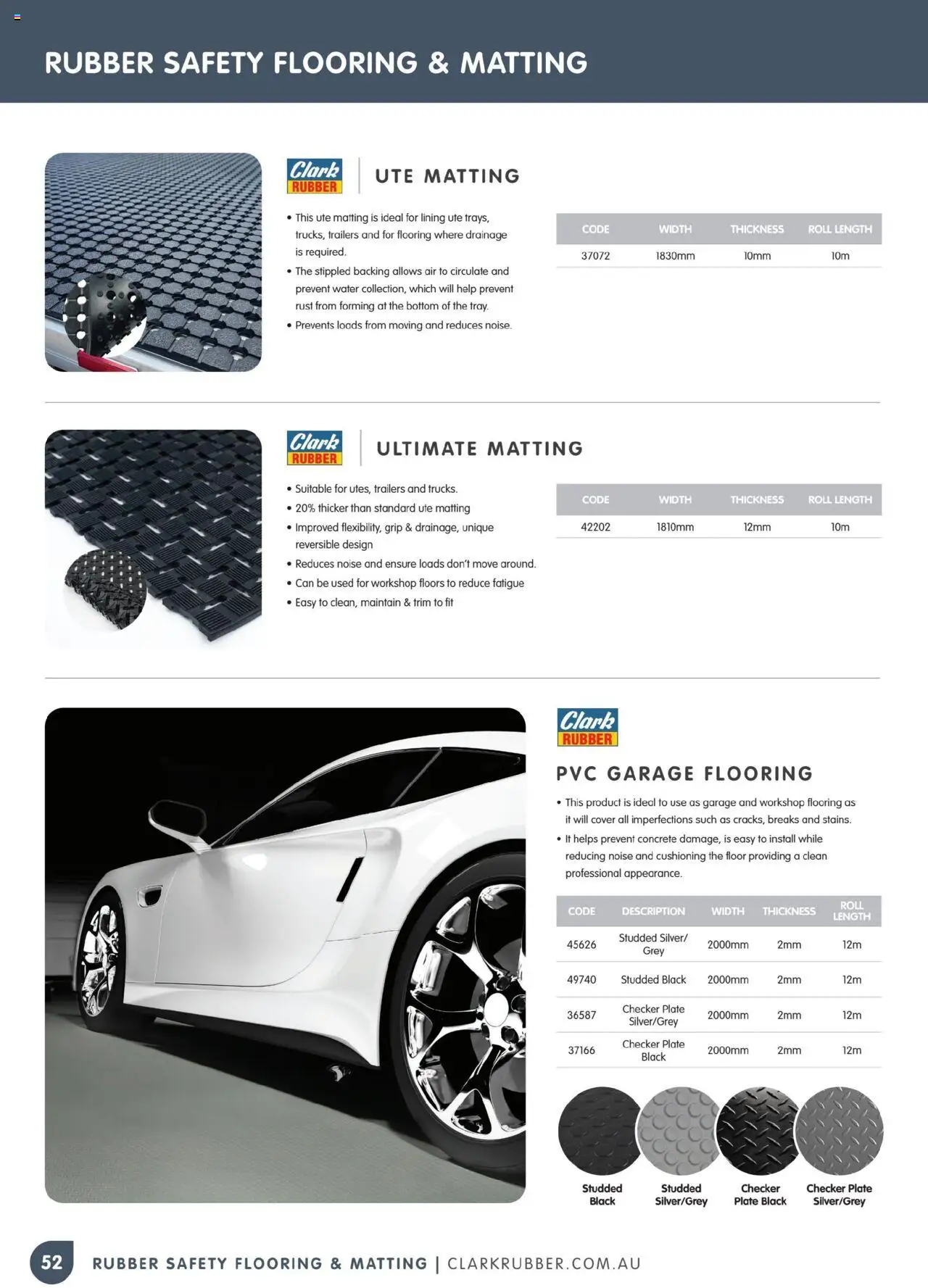 Clark Rubber Catalogue  - page 52- valid from 05/05/2025
