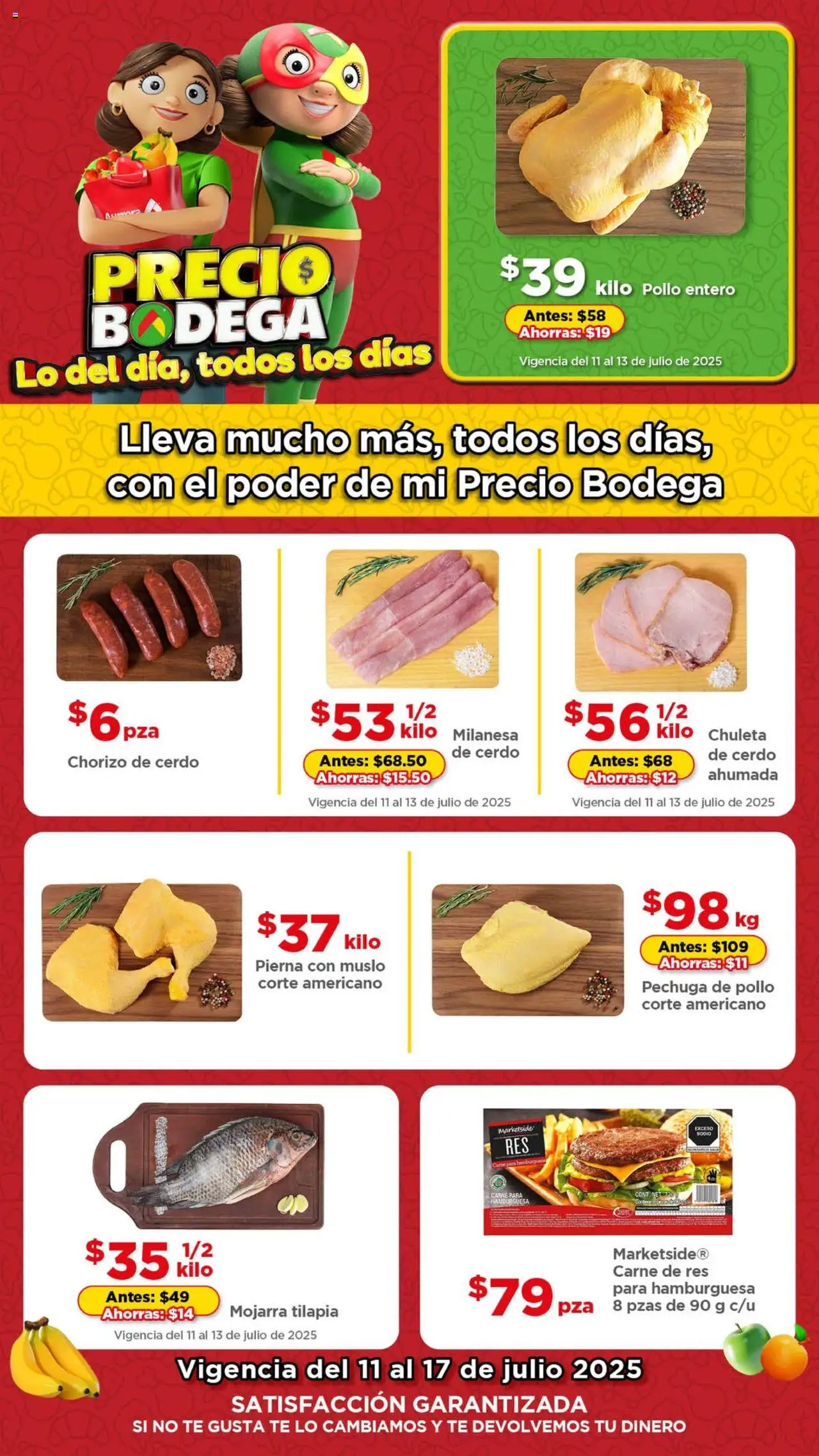Bodega Aurrerá folleto Precio - página 1- válido desde 11/07/2025