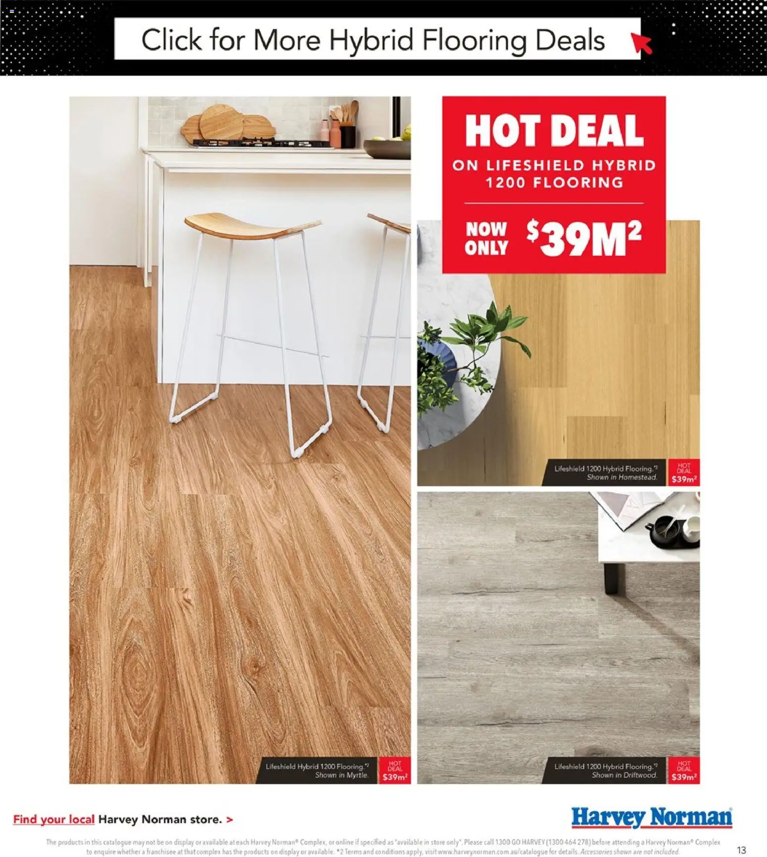Harvey Norman Carpet & Flooring Black Friday Sale - page 13- valid from 13/11/2025