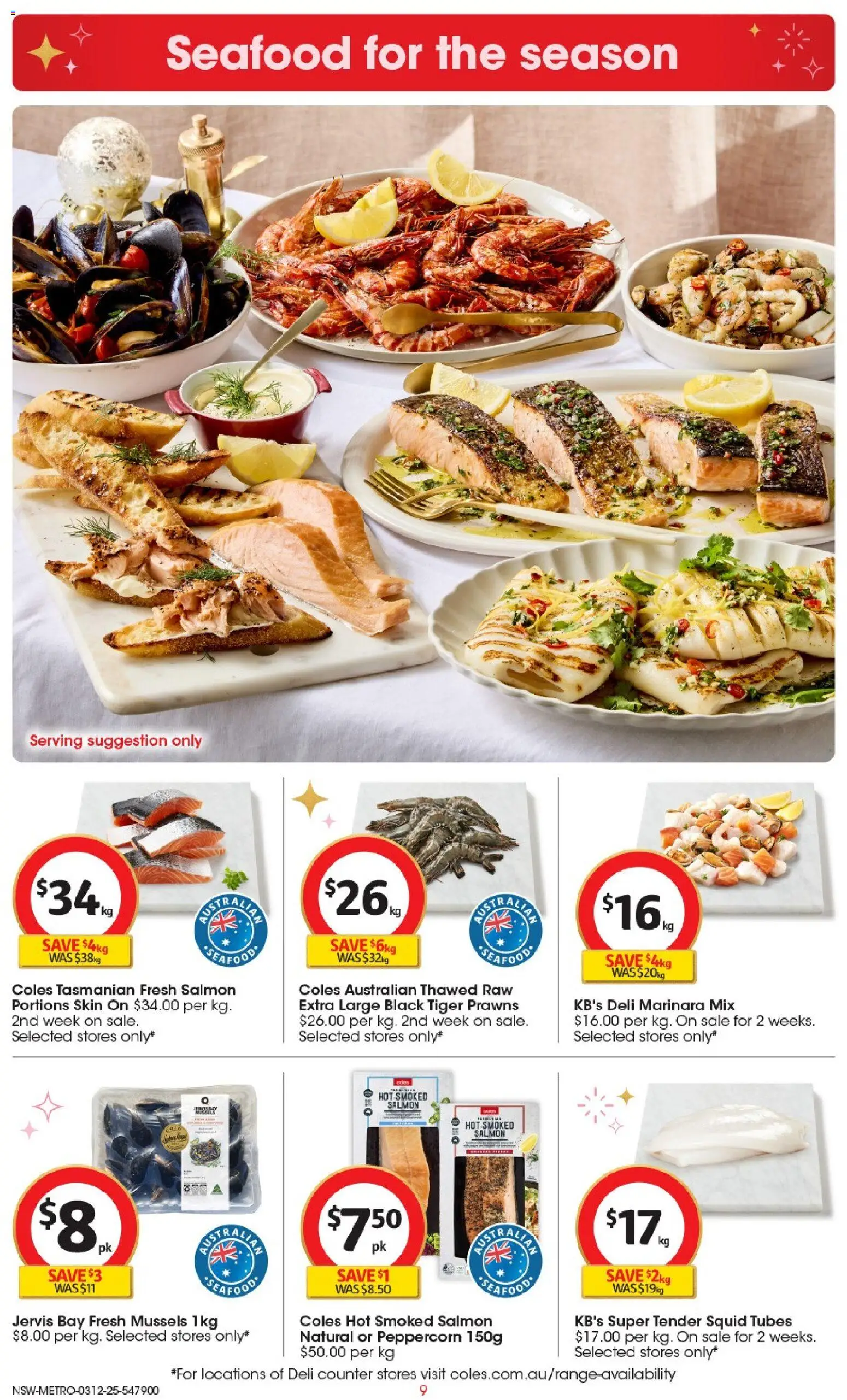 Coles  Catalogue  - page 10- valid from 03/12/2025