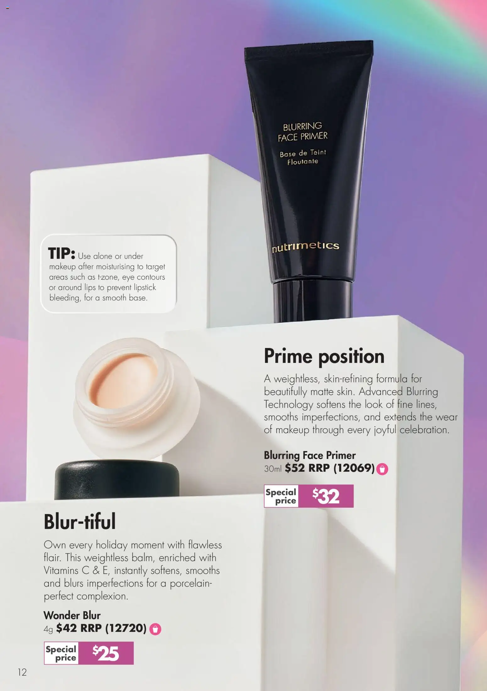 Nutrimetics Catalogue Party season treats - page 12- valid from 26/11/2025