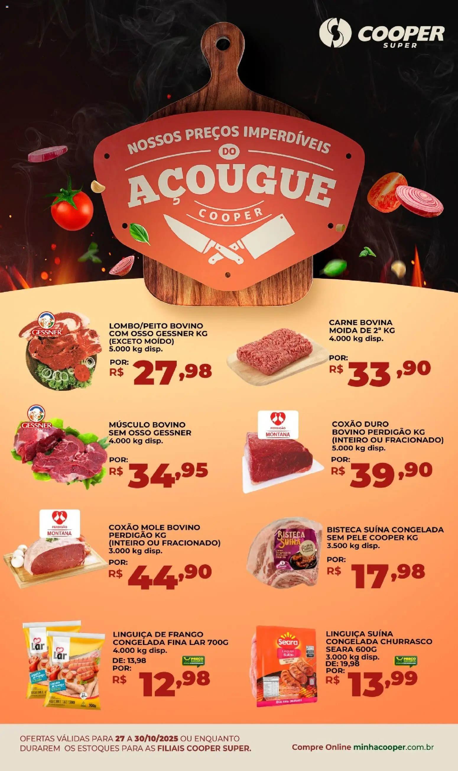Cooper - Ofertas do Açougue - página 1- válido a partir de 27/10/2025
