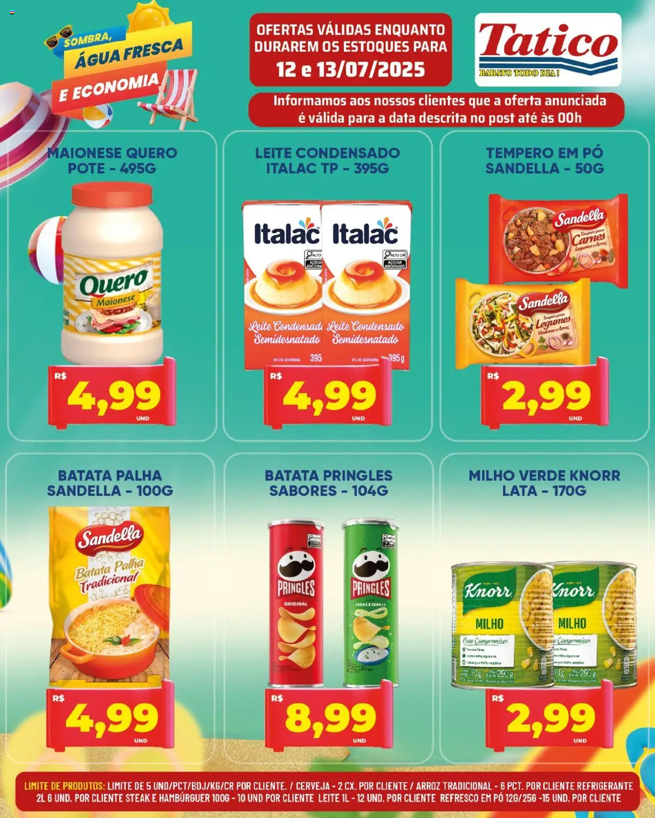 Tatico - Ofertas Fim de Semana - página 3- válido a partir de 12/07/2025
