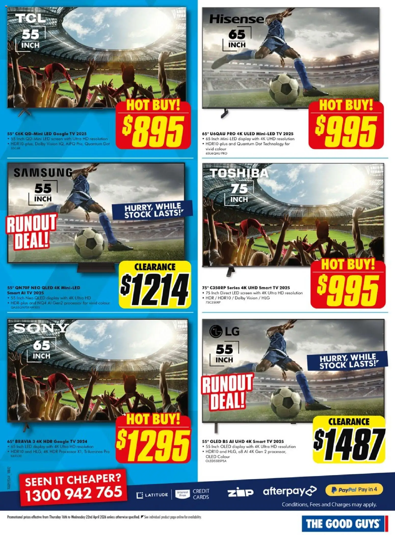 The Good Guys catalogue  - page 4- valid from 15/04/2026