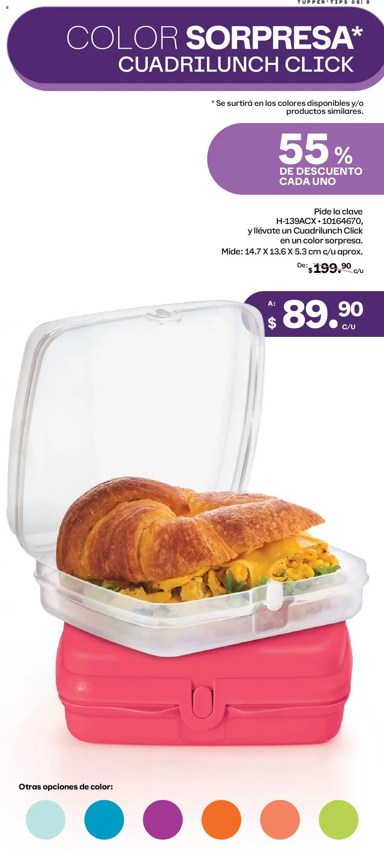 Tupperware catálogo - página 8- válido desde 14/07/2025