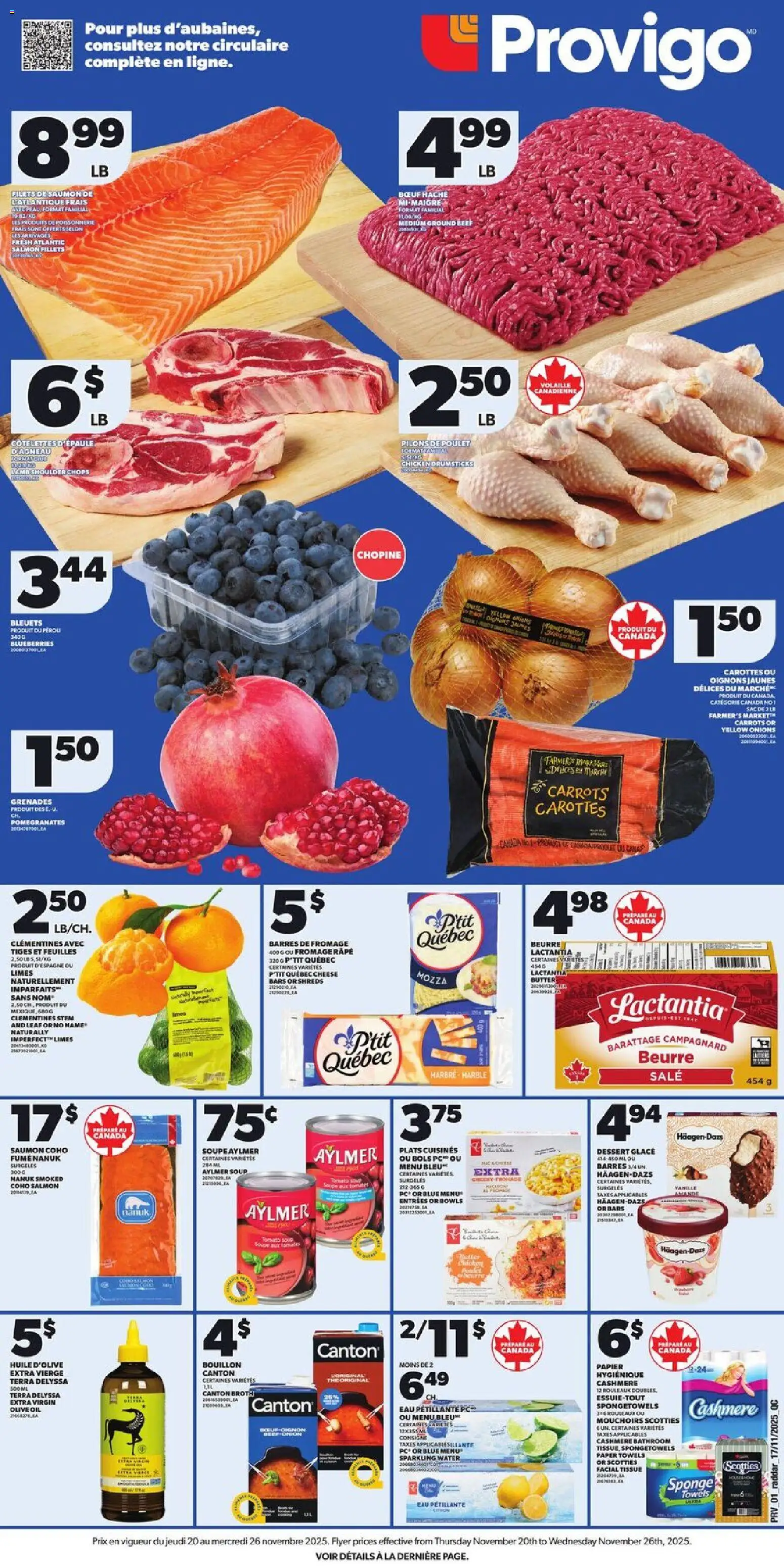 Provigo - Black Friday  - page 1- valid from Nov 20, 2025