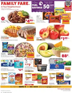 Preview Family Fare Weekly Ad valid from 10/19/2025