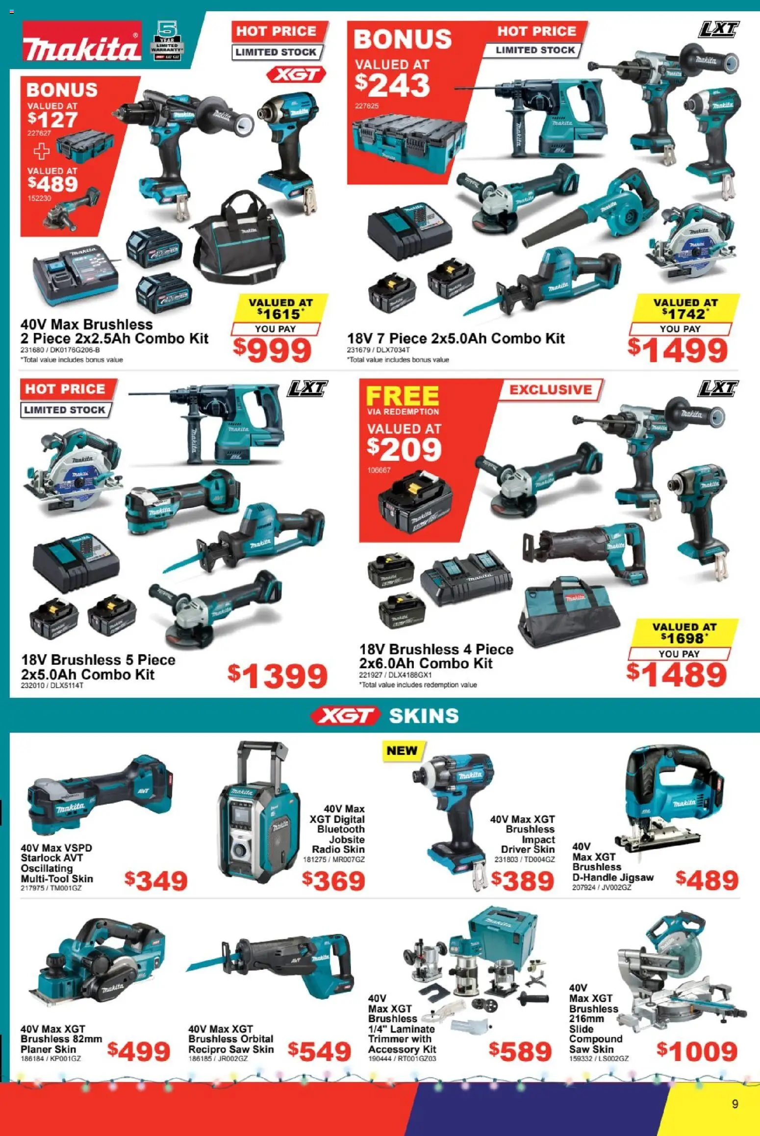 Total Tools Catalogue - page 9- valid from 02/12/2025
