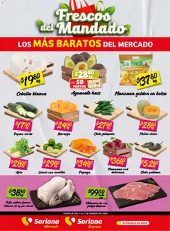 Soriana - Frescos del Mandado Mercado: Tamaulipas válido desde 03/02/2026