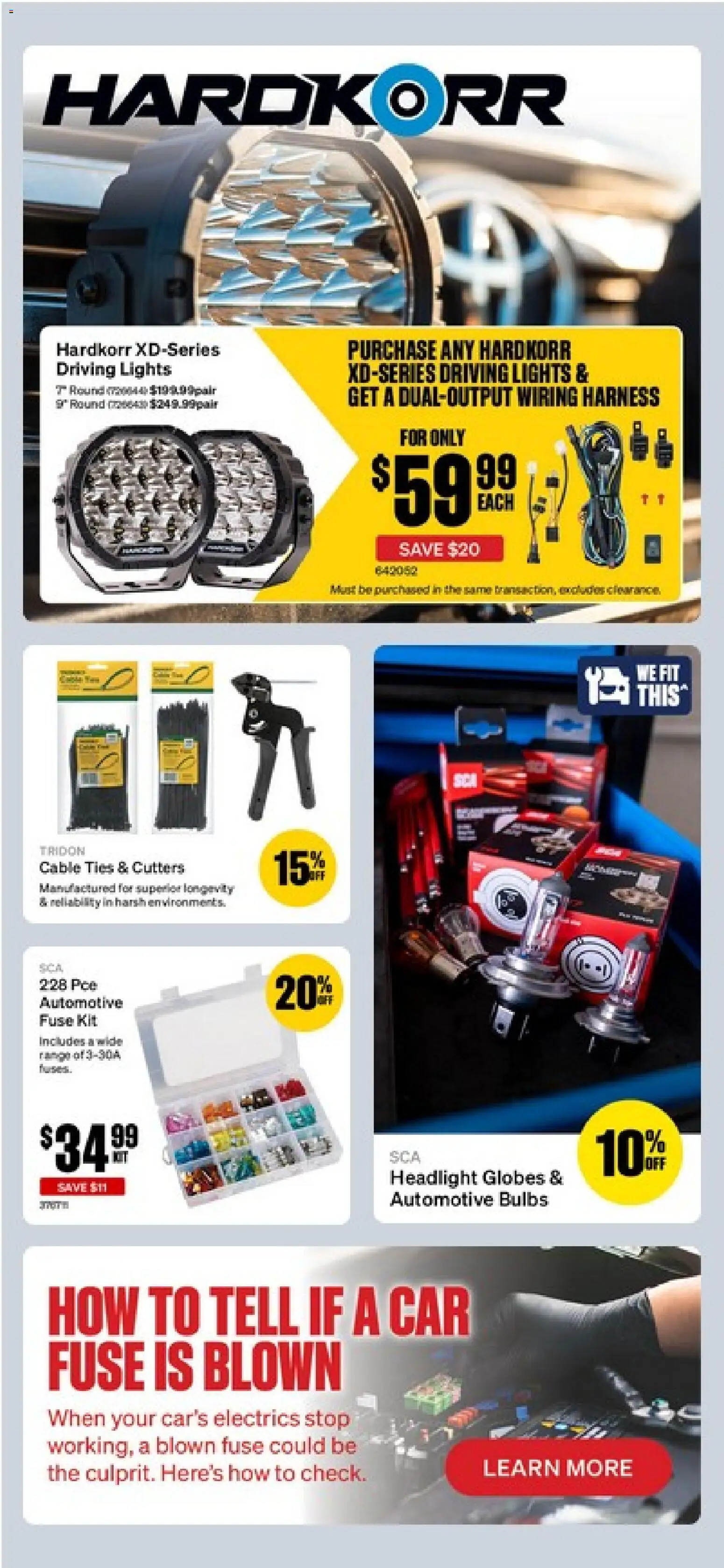 Supercheap Auto catalogue - page 24- valid from 22/04/2026