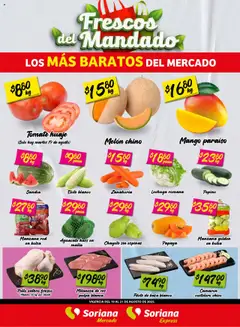 Soriana - Frescos del Mandado Mercado: Saltillo válido desde 19/08/2025