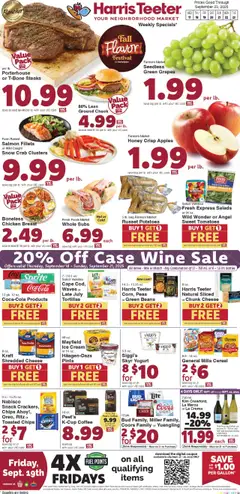 Preview Harris Teeter Weekly Ad valid from 09/17/2025