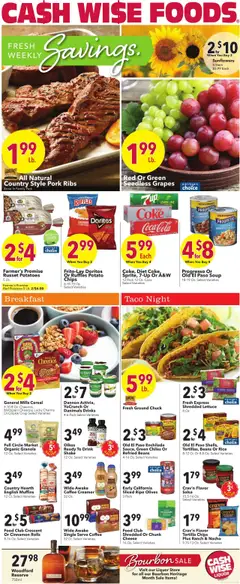 Preview Cash Wise Weekly Ad valid from 09/17/2025