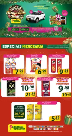 Pré-visualização Comercial Esperança - Ofertas Mercearia válida a partir de 26/12/2025