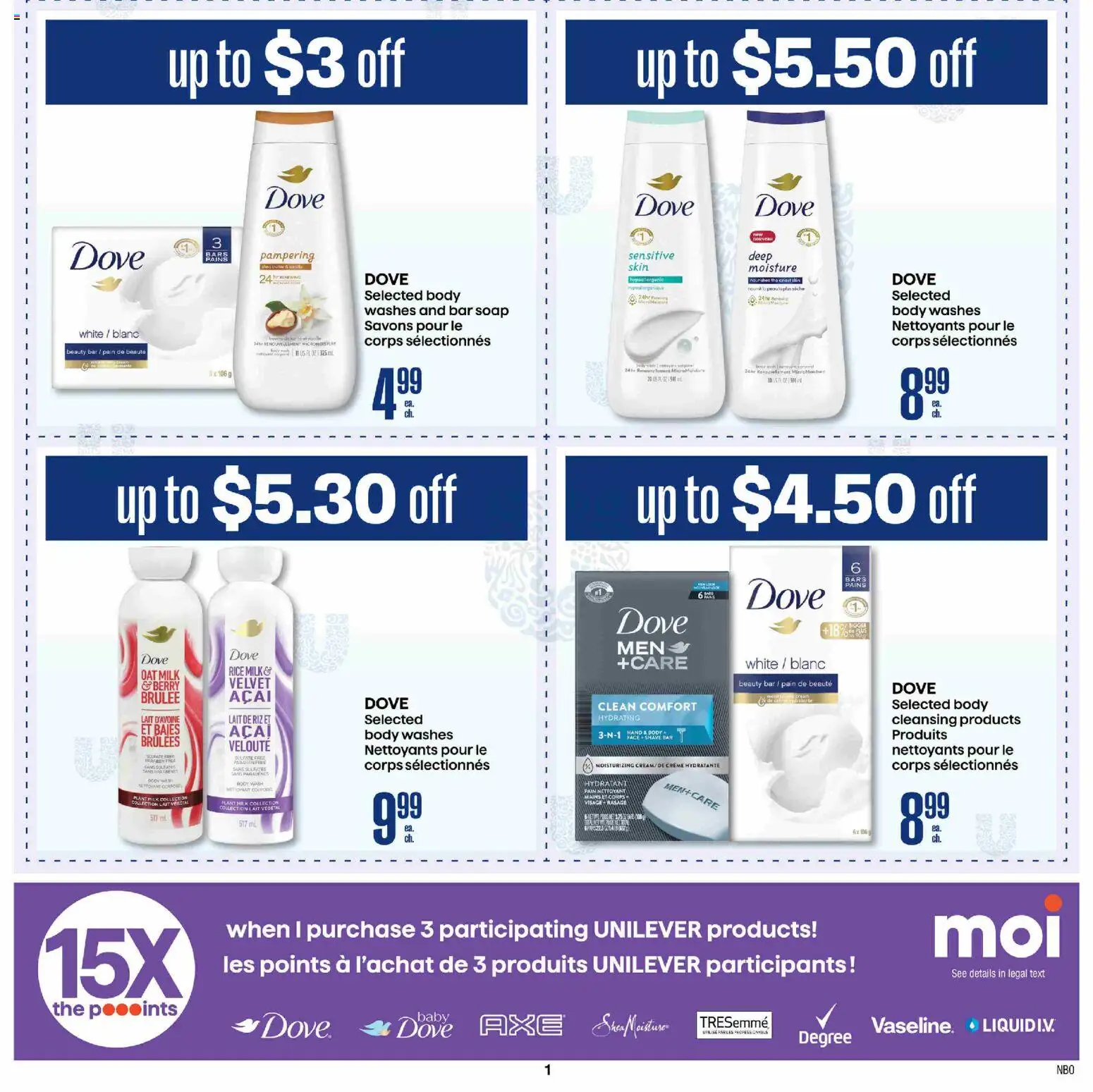 Jean Coutu - Unilever Booklet - page 2- valid from Feb 19, 2026