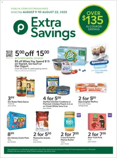 Preview Publix Extra Savings valid from 08/09/2025
