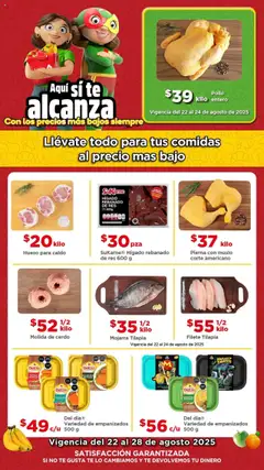 Bodega Aurrerá - Folleto Precio más Bajo válido desde 22/08/2025