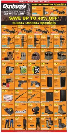 Preview Dunham's Sports Weekly Ad valid from 08/15/2025
