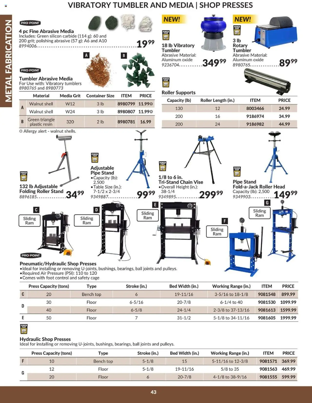 Princess Auto - Catalogue - Metal fabrication - page 45- valid from Apr 16, 2025