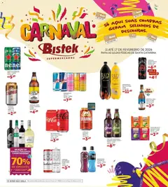 Pré-visualização Bistek Supermercados - Ofertas Carnaval Bistek  válida a partir de 11/02/2026