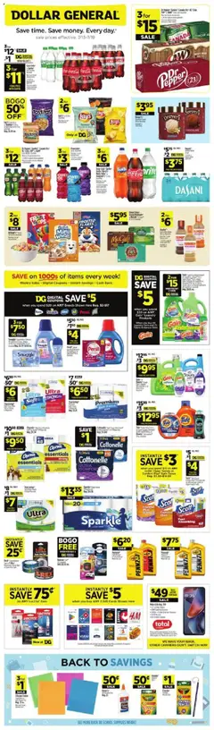 Preview Dollar General Weekly Ad - TX valid from 07/13/2025