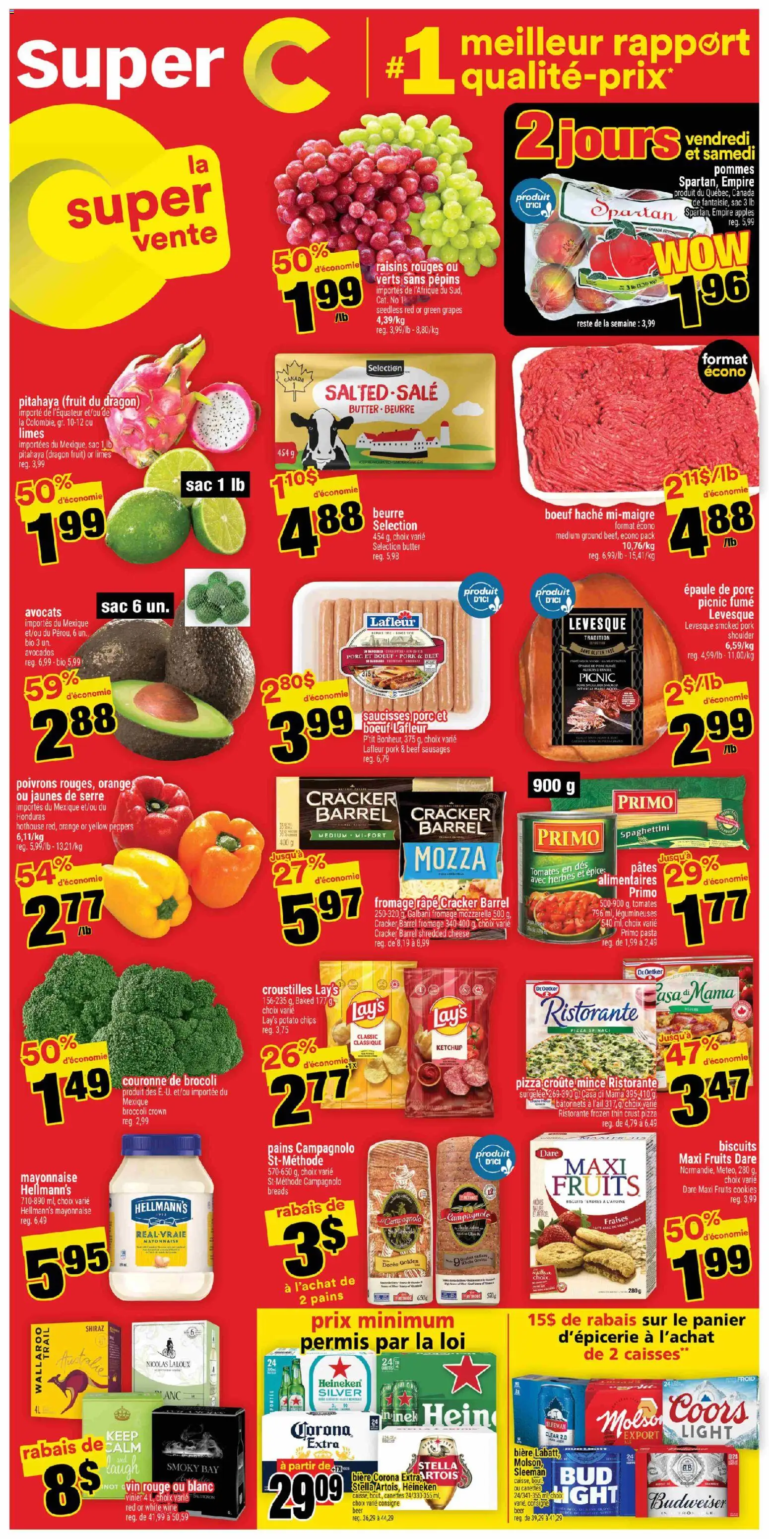 Super C weekly flyer / circulaire - page 1- valid from Jan 29, 2026