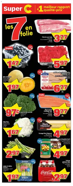 Preview Super C weekly flyer / circulaire valid from Aug 7, 2025