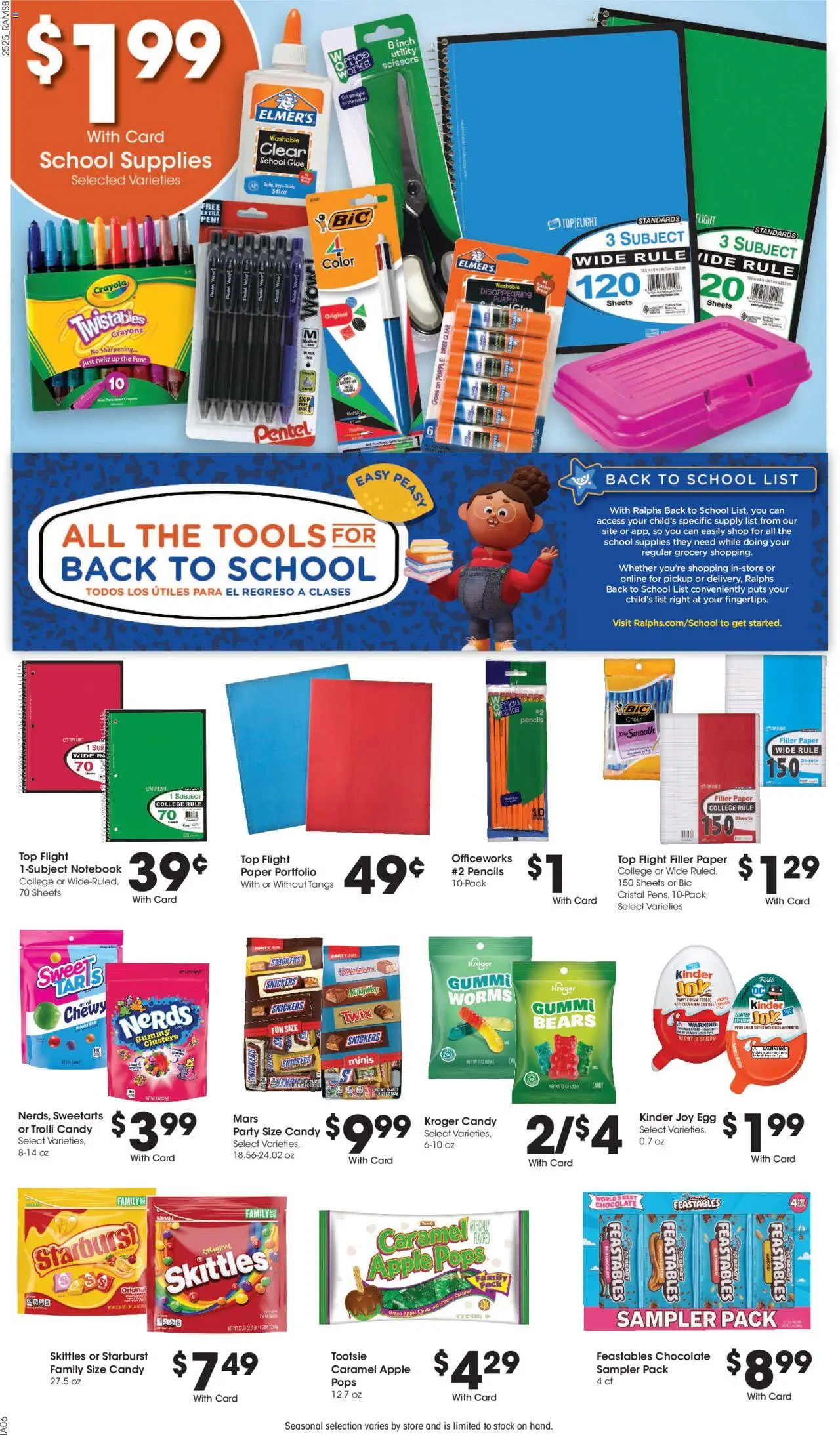 Ralphs Weekly Ad - page 14- valid from 07/23/2025