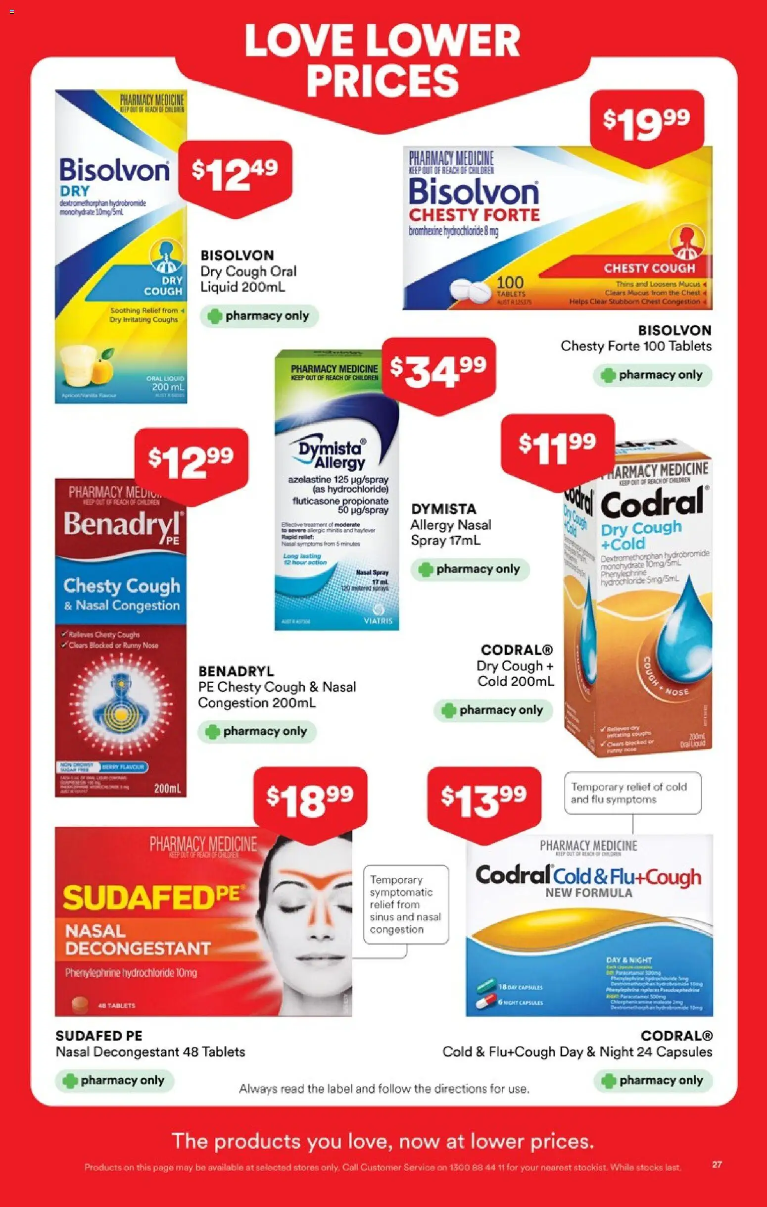 Priceline Pharmacy catalogue  - page 27- valid from 23/04/2026