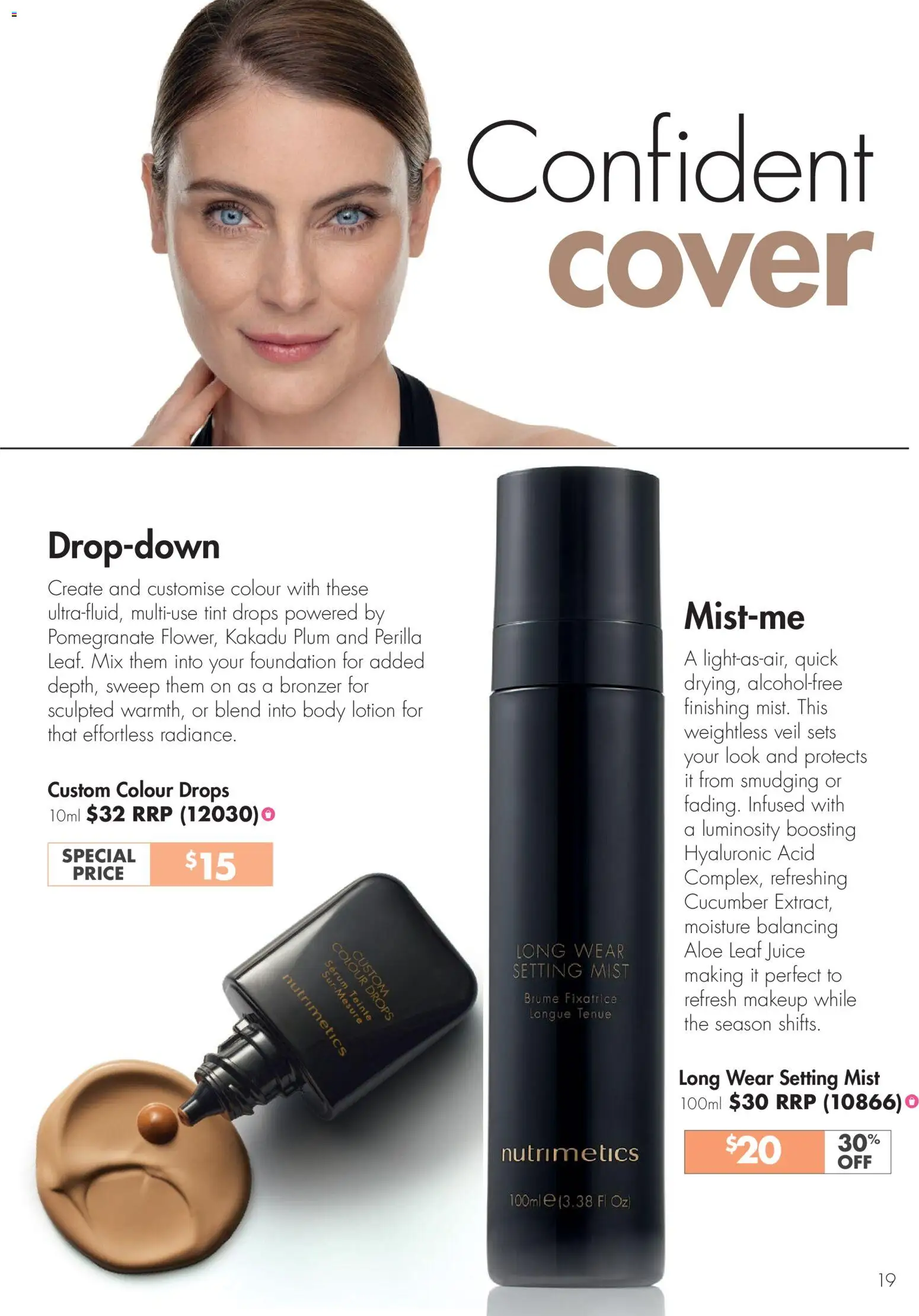 Nutrimetics Catalogue Every day confidence - page 19- valid from 26/03/2026