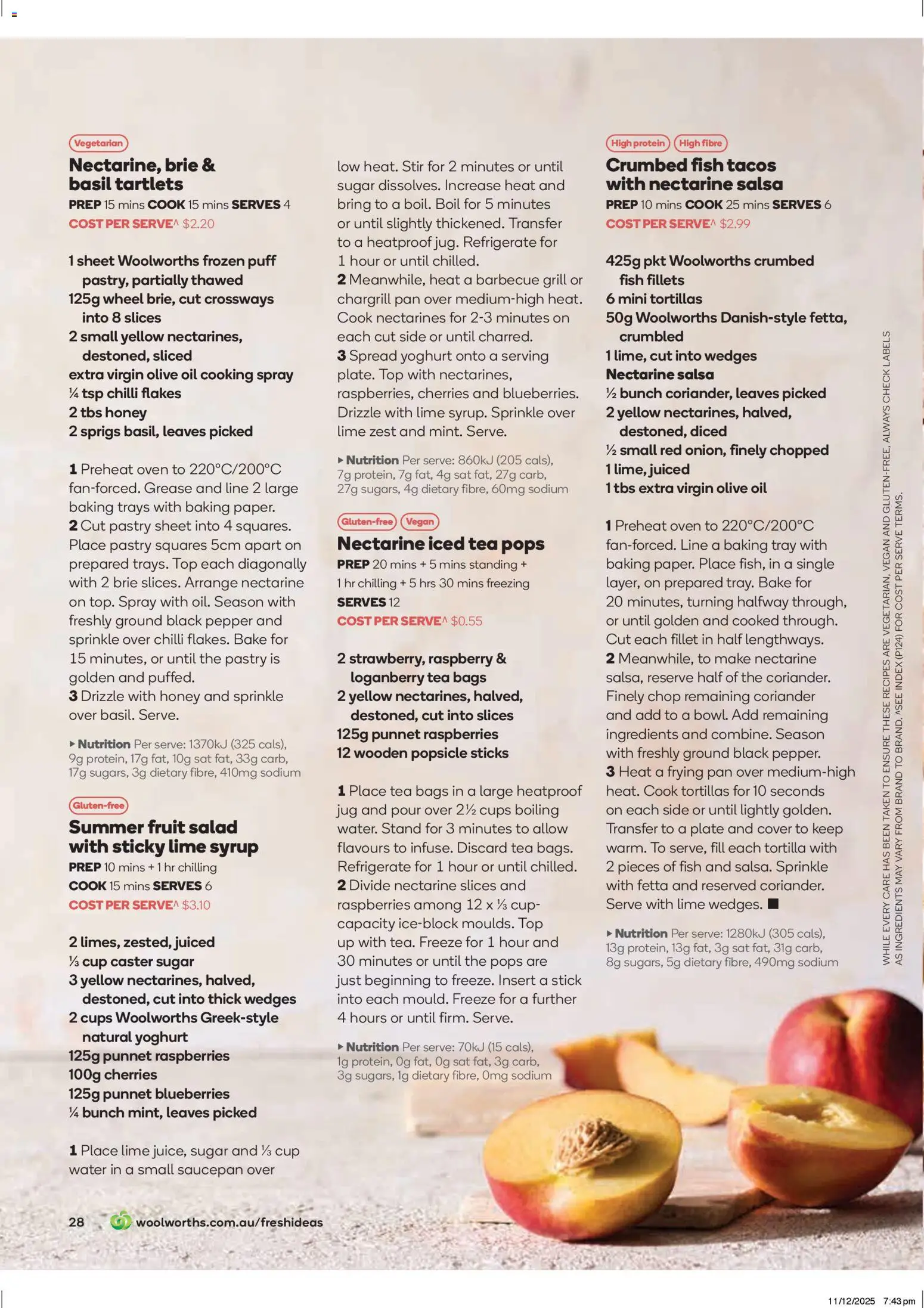 Woolworths Fresh Ideas Magazine - page 28- valid from 14/01/2026