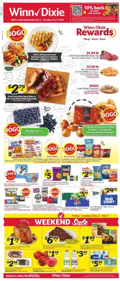 Preview Winn Dixie Weekly Circular - LA valid from 12/03/2025