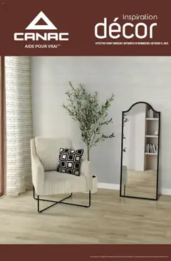 Preview Canac - Decor Inspiration valid from Oct 9, 2025