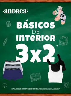 Andrea - Catálogo - Básicos de Interior válido desde 20/07/2025