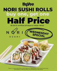 Preview HyVee Weekly Ad valid from 01/07/2026