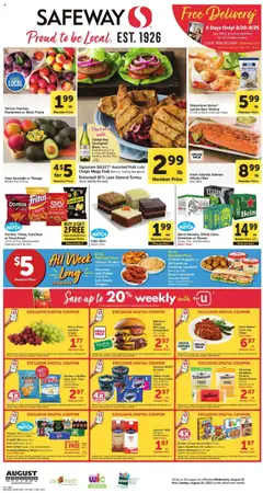 Preview Safeway Weekly Ad valid from 08/20/2025