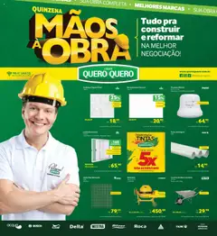 Pré-visualização Lojas Quero-Quero - Ofertas Quinzena Mãos a Obra válida a partir de 14/10/2025