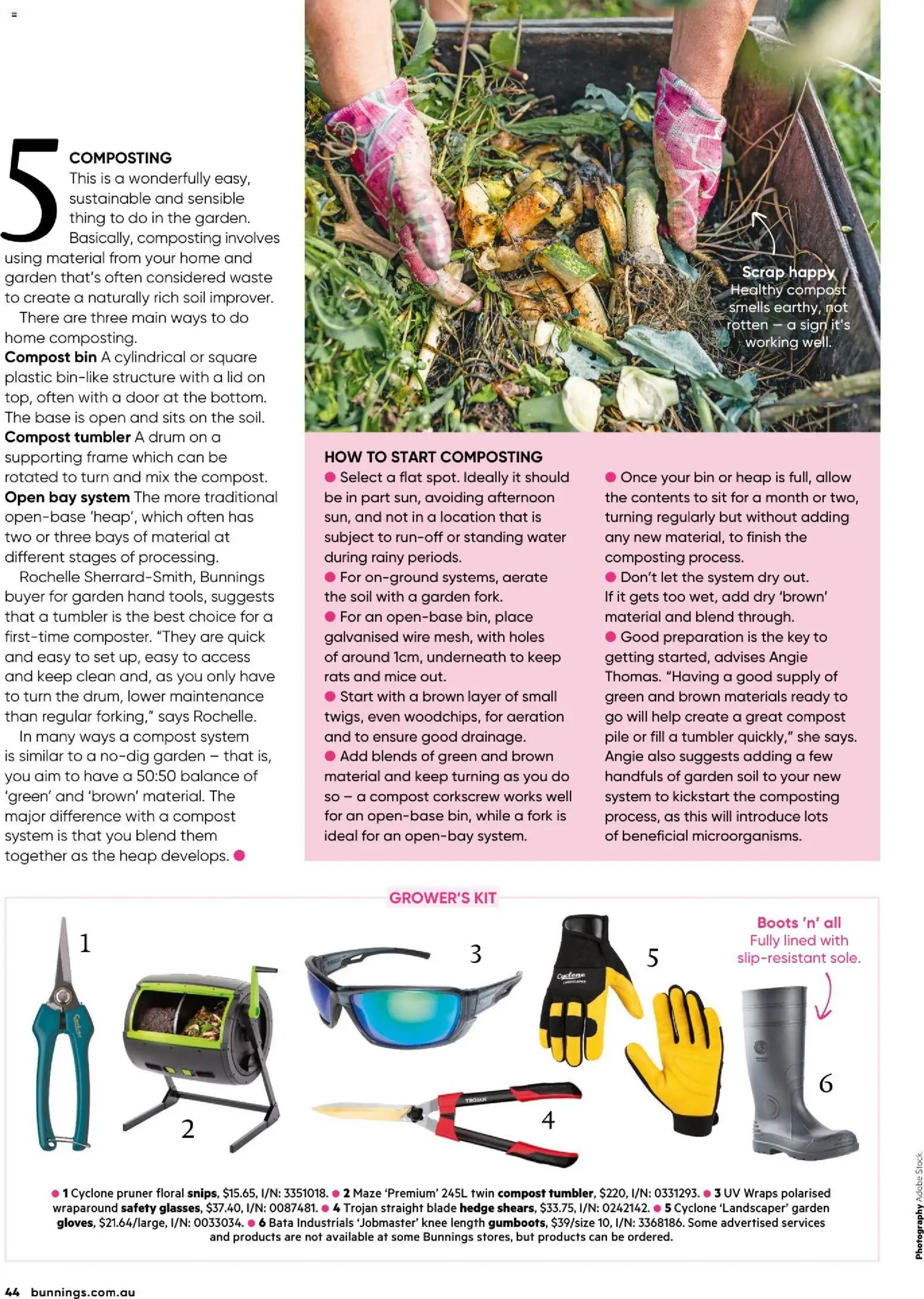 Catalogue Bunnings Warehouse January - page 44- valid from 01/01/2026